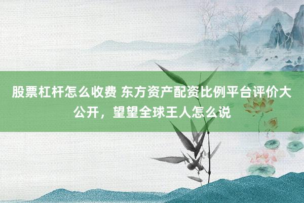 股票杠杆怎么收费 东方资产配资比例平台评价大公开，望望全球王人怎么说